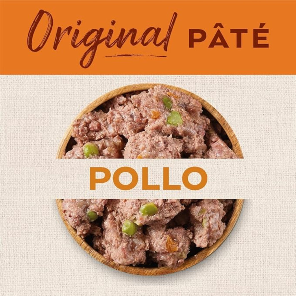 Nature's Variety Original No Grain - Paté para Perros Adultos Mini con Pollo - Caja 8 x 150 g