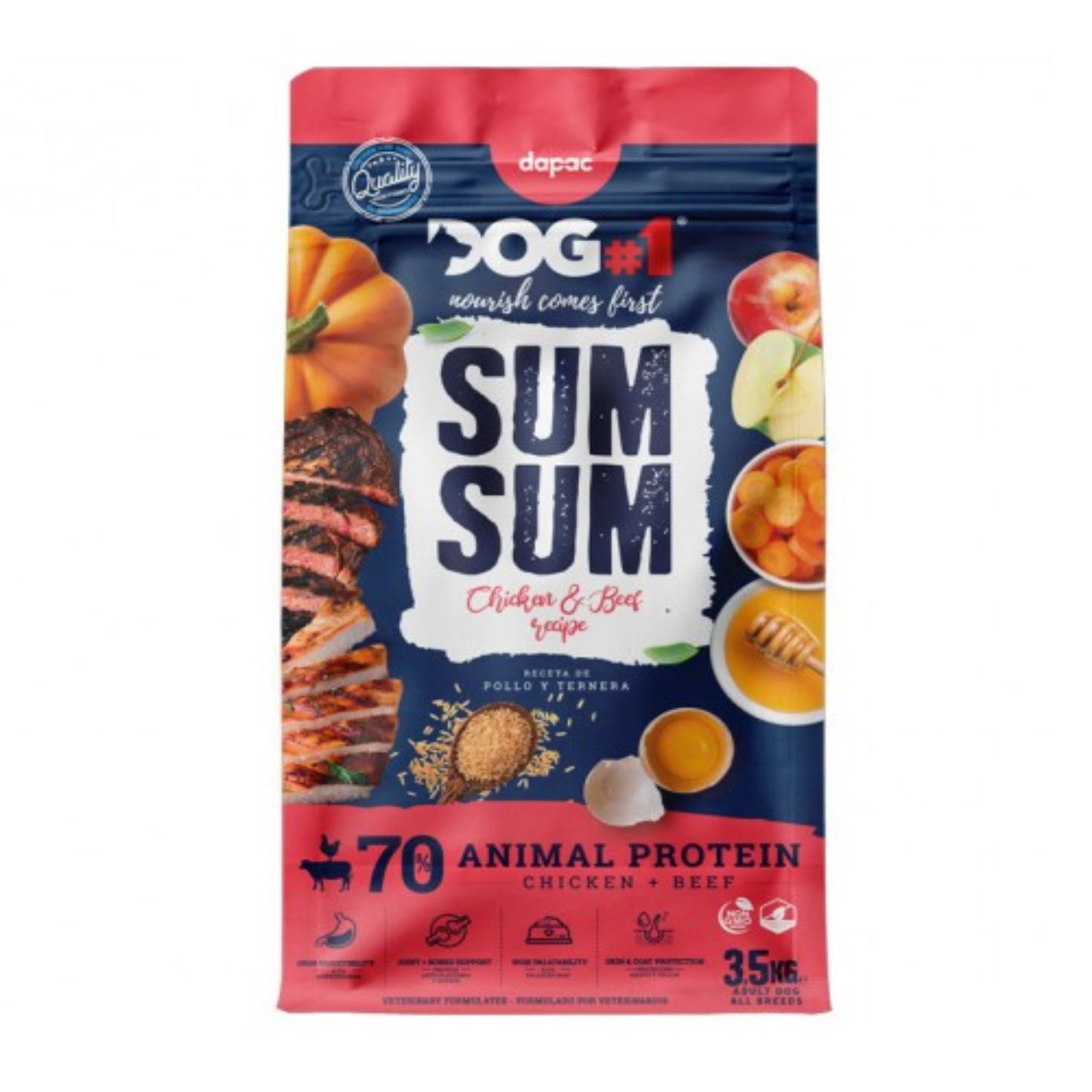DOG-1 Sum Sum Adulto Chicken and Beef (pollo y ternera)