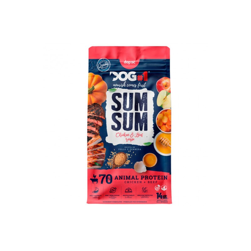 DOG-1 Sum Sum Adulto Chicken and Beef (pollo y ternera)