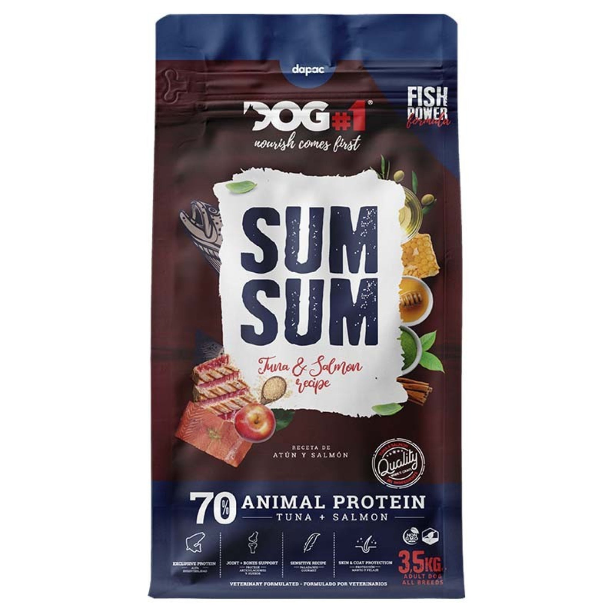 DOG-1 Sum Sum Tuna & Salmon (Fish Power)
