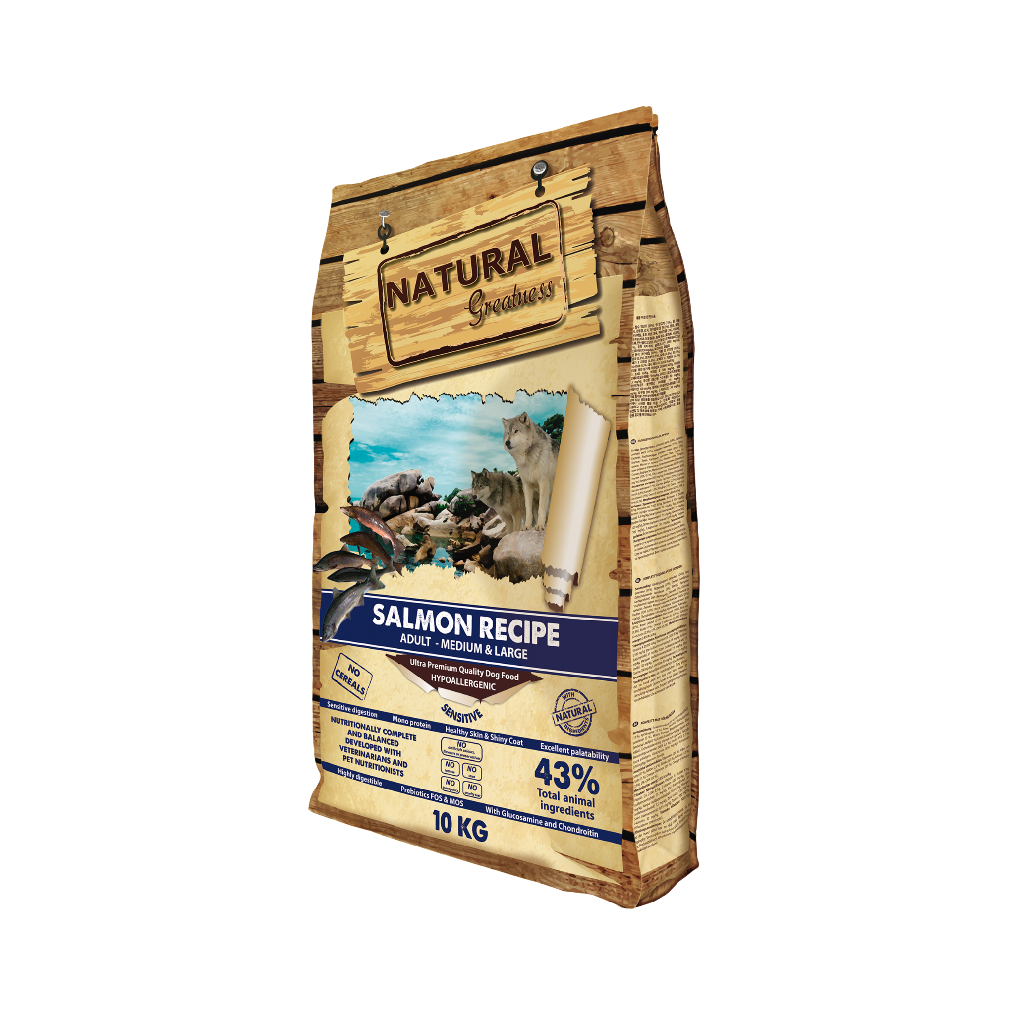 Natural Greatness Receta Salmon - Sensitive