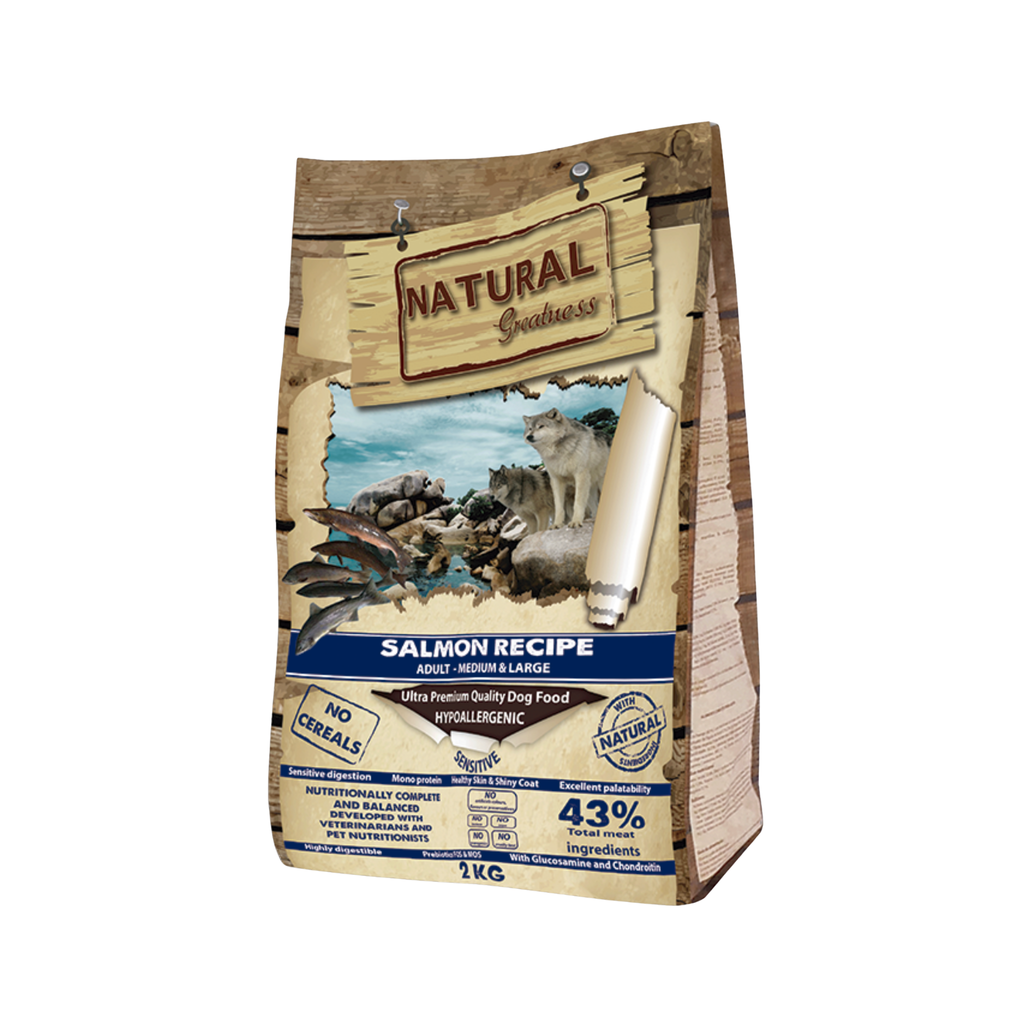 Natural Greatness Receta Salmon - Sensitive