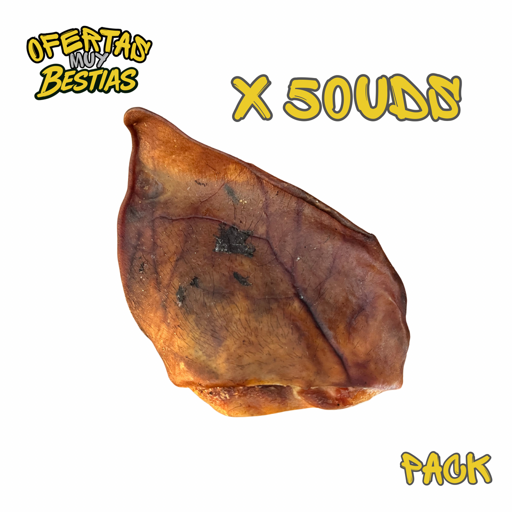 Oreja de Cerdo Pack 50uds