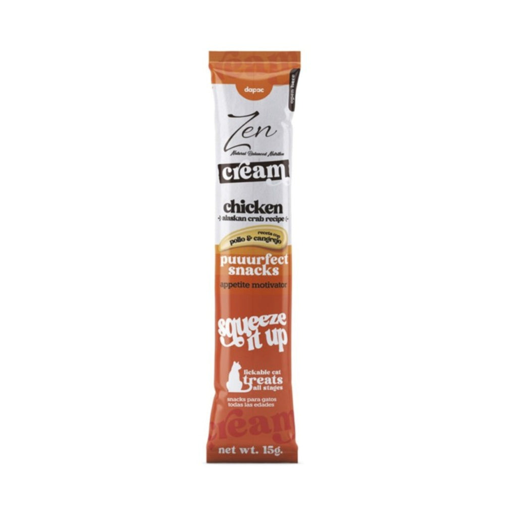 Zen cream - Pollo & Cangrejo 4 x 15gr.