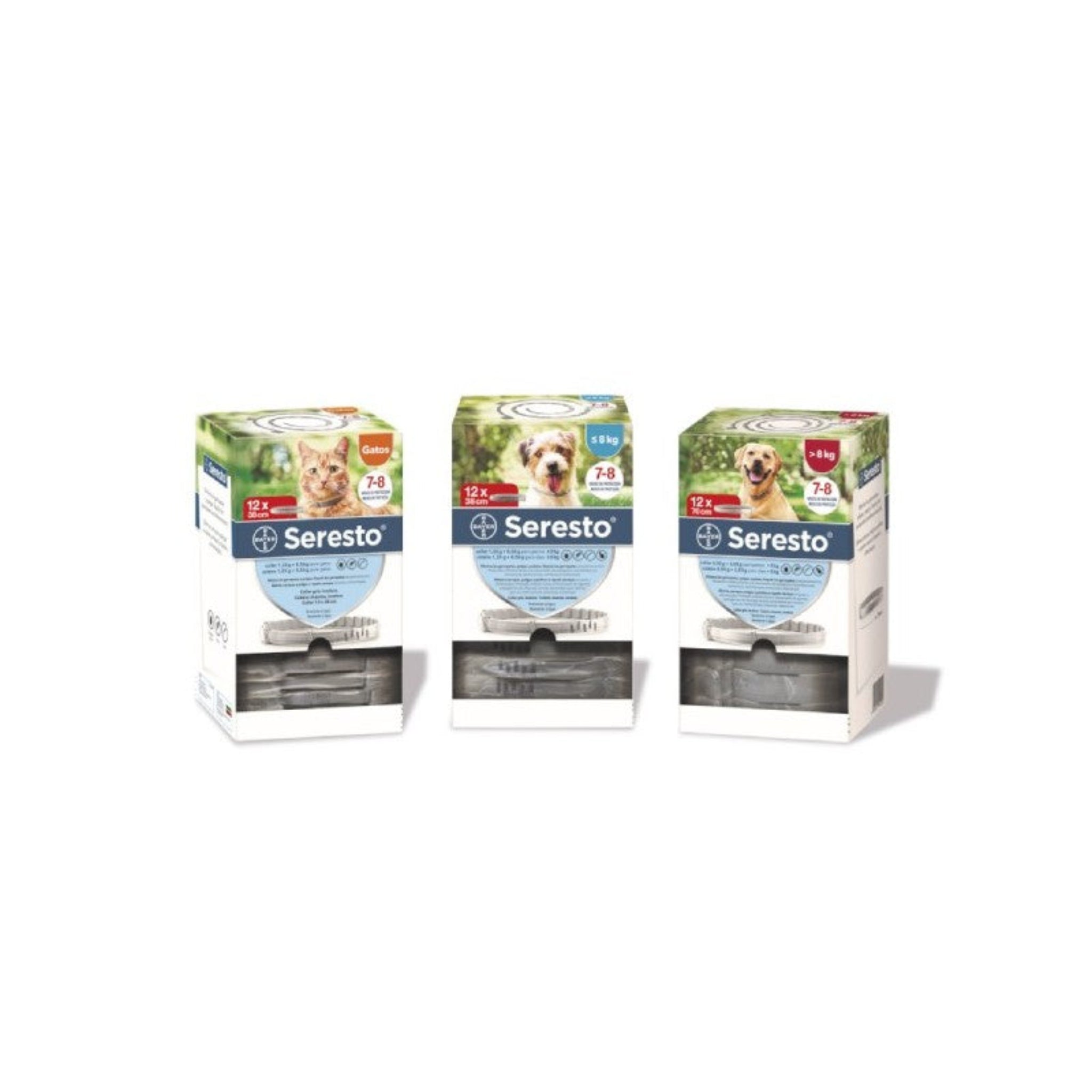 Pack de 12 Collar Seresto Antiparasitario