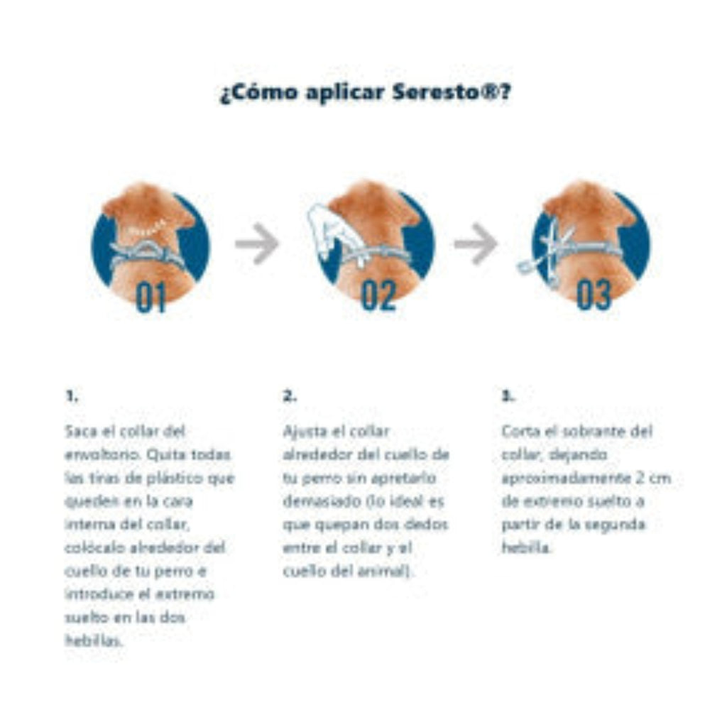 Pack de 12 Collar Seresto Antiparasitario
